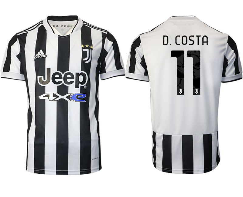 Men 2021-2022 Club Juventus home aaa version white #11 Adidas Soccer Jersey